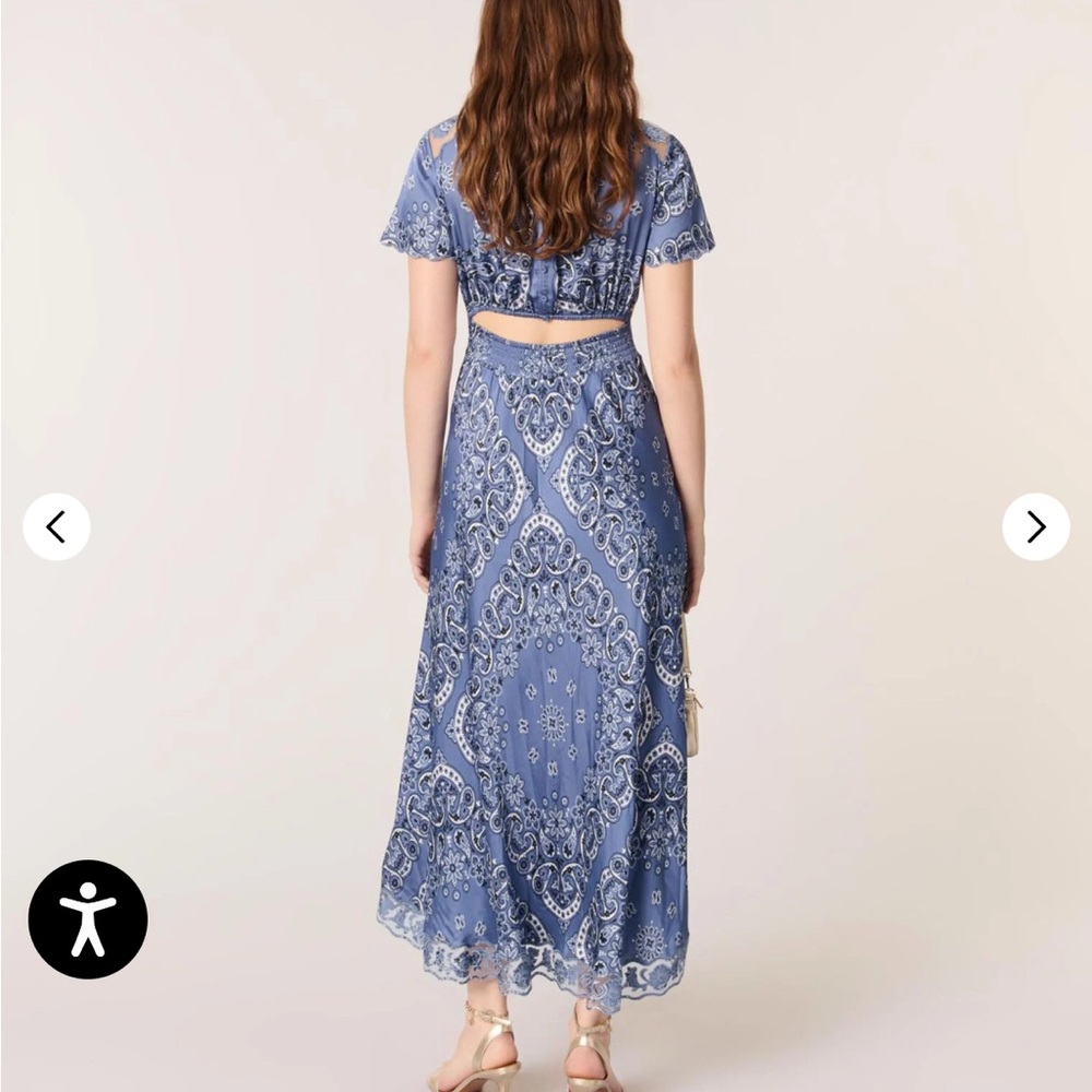 Maje pattern  Paisley Dress